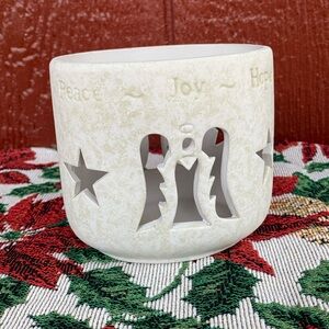 ☃️ Peace, Joy & Hope Candle Holder